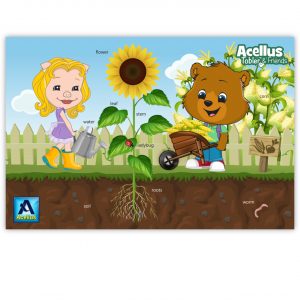 Tobler & Friends Poster - Garden