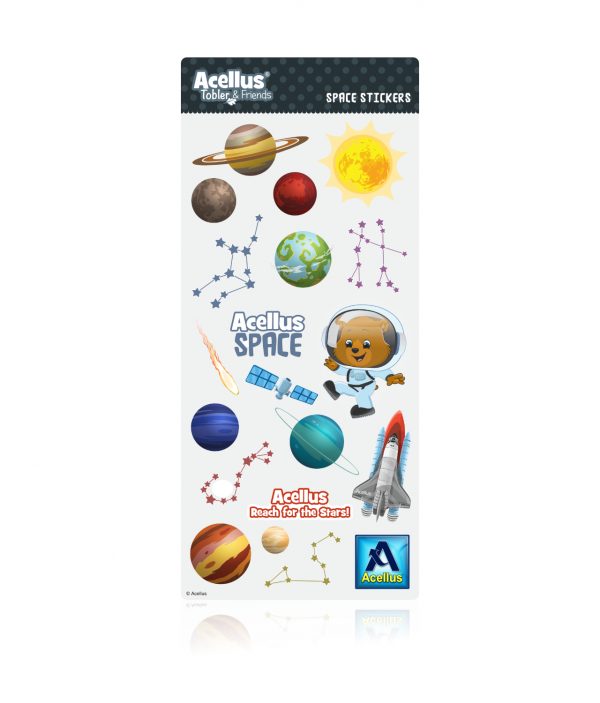 Acellus Tobler Space Stickers