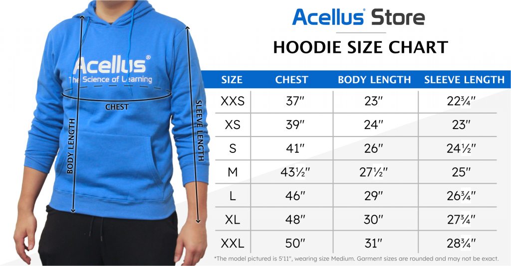 Hoodie Size Chart