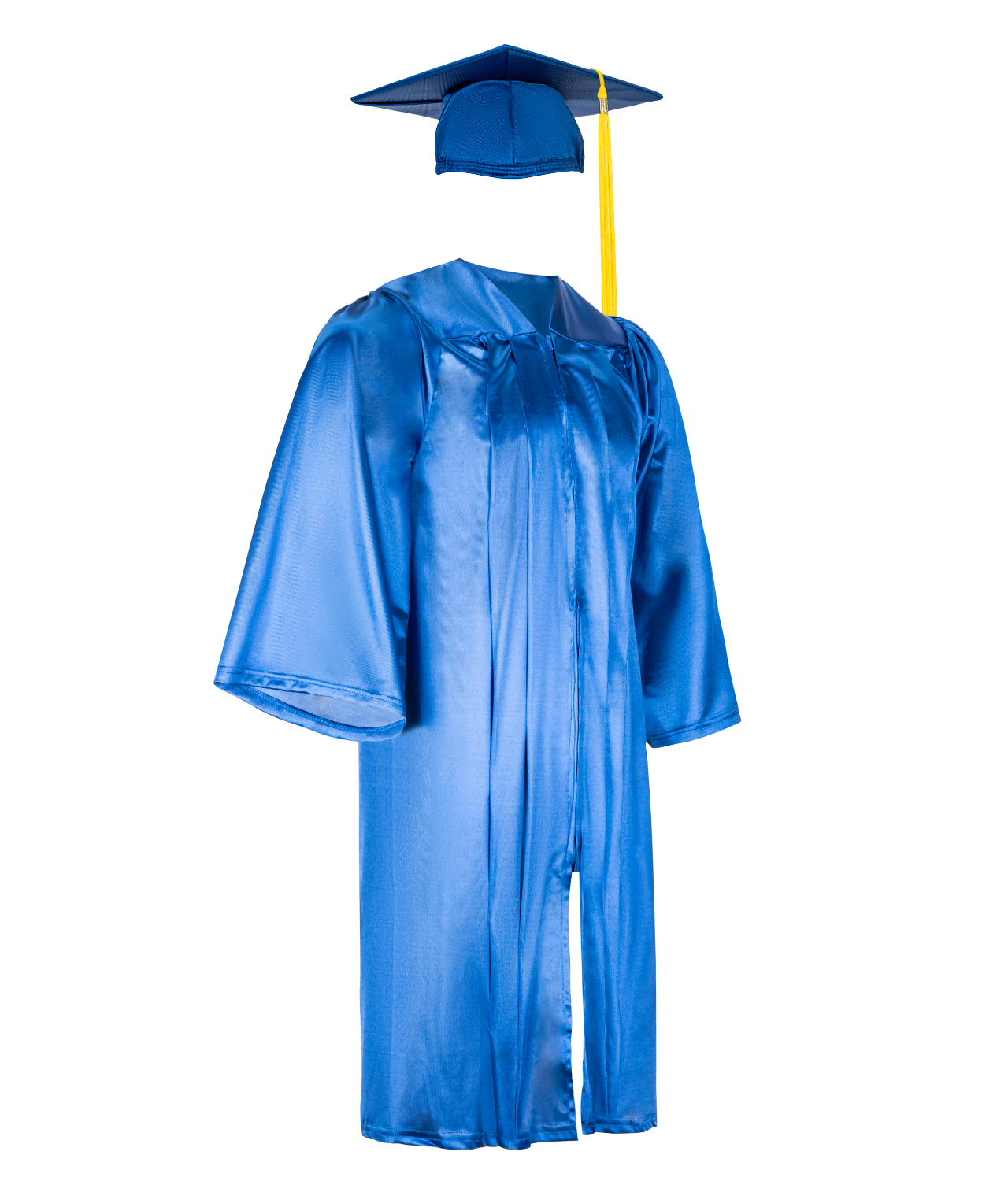 School Uniform Cap And Gown 2023 Matte Graduation Cap And Gown Robe Caps  With Tassel For High School Senior College Ceremony - School Uniforms -  AliExpress