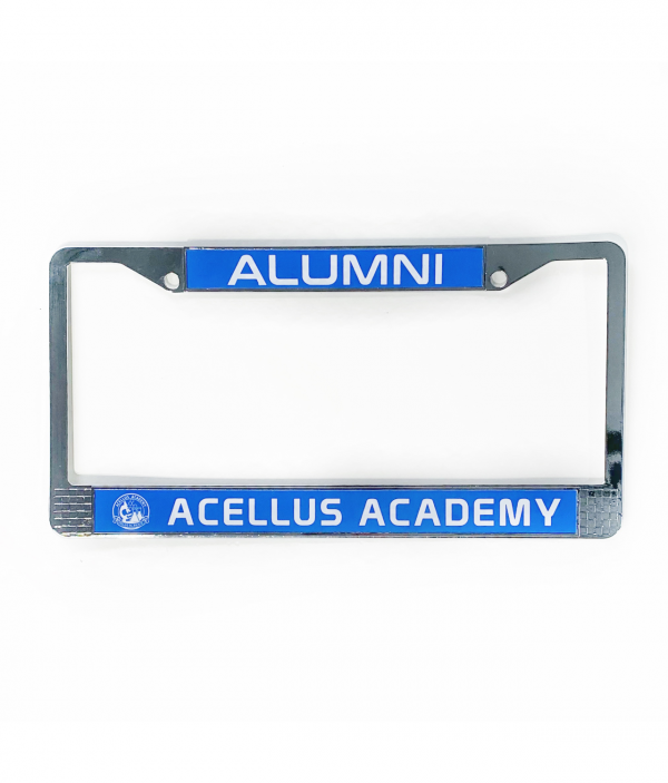 Acellus Academy Alumni License Plate Frame