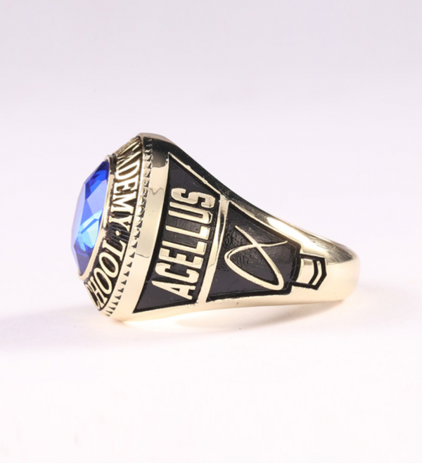 Men's Traditional Acellus Academy Class Ring - Image 3
