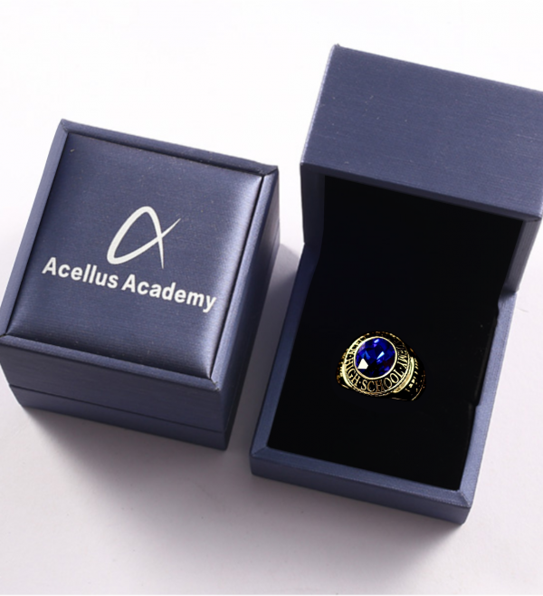Men's Traditional Acellus Academy Class Ring - Image 5
