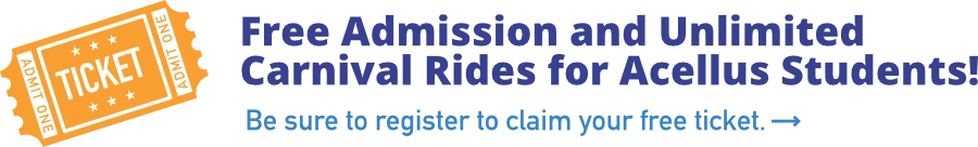 Free admission for Acellus Students.  Register to claim your ticket!
