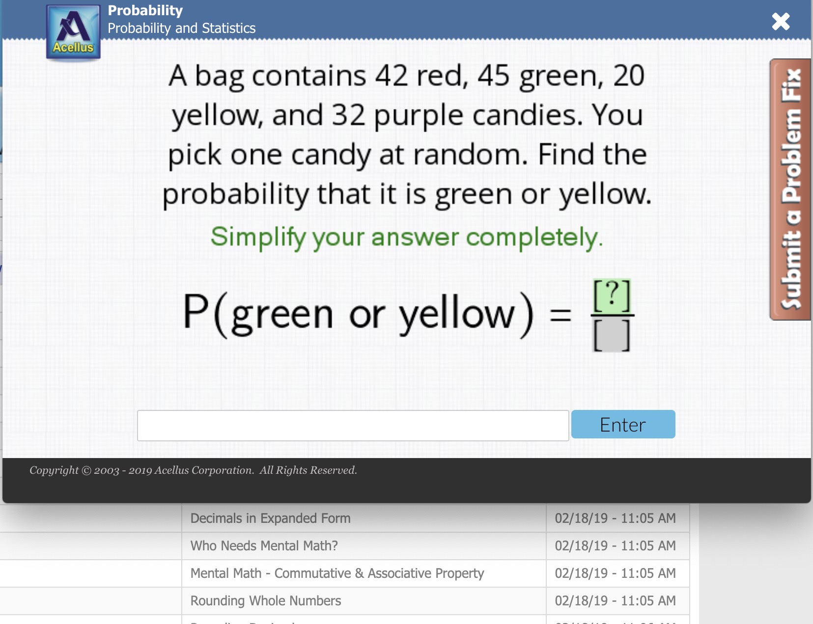 NEW Parent Feature - Submit a Problem Fix